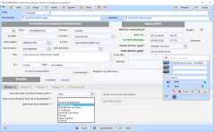 Appel telephonique sur fiche contact